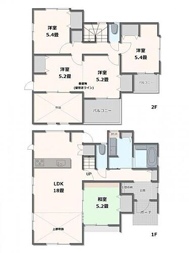 栃木県宇都宮市雀の宮７丁目 3698万円 4LDK