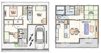 「ＮＩＣＯ一津屋　全３区画」摂津市一津屋２丁目 4LDK+S（StockRoom）