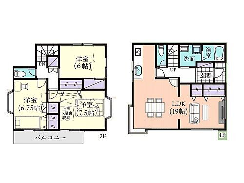 埼玉県さいたま市見沼区深作３丁目 2499万円 3LDK