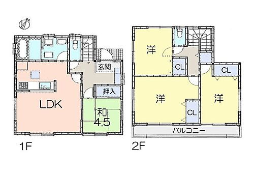 埼玉県さいたま市見沼区大字南中野 2199万円