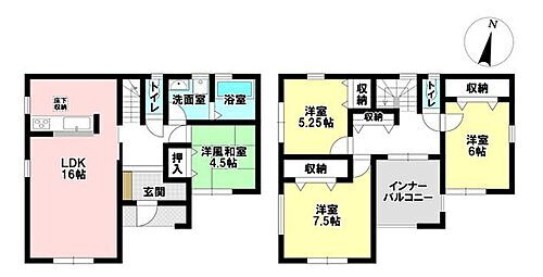 新築戸建　長浜市第４口分田町 6号棟