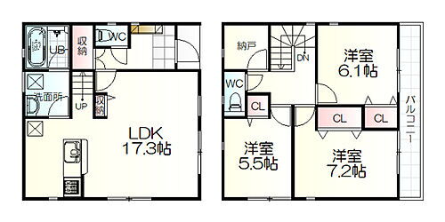 宮城県仙台市若林区沖野3丁目 河原町駅 新築一戸建て 物件詳細