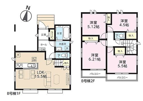 東京都足立区佐野１丁目 4490万円 4LDK