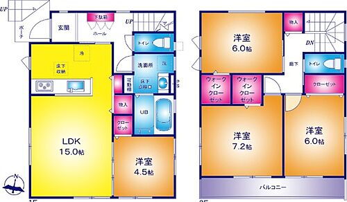 埼玉県吉川市中野 3380万円
