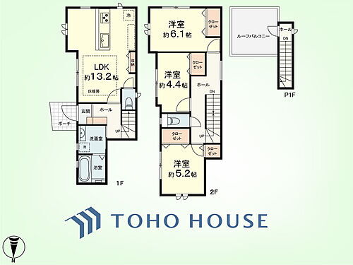 川崎市　多摩区西生田５丁目 3LDK　土地面積89.40平米、建物面積82.28平米