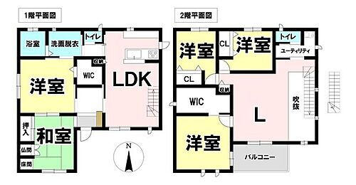 岐阜県各務原市蘇原希望町１丁目 3980万円 5LDK