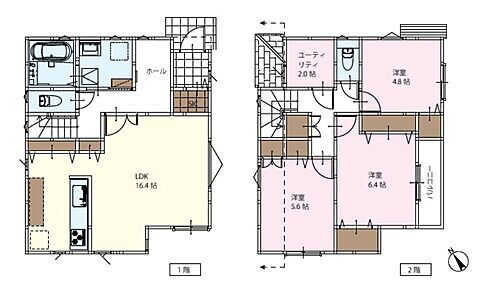 神奈川県横浜市磯子区森６丁目 5080万円 3LDK