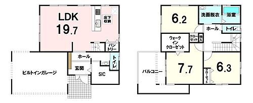 奈良県香芝市磯壁５丁目 4550万円 3LDK