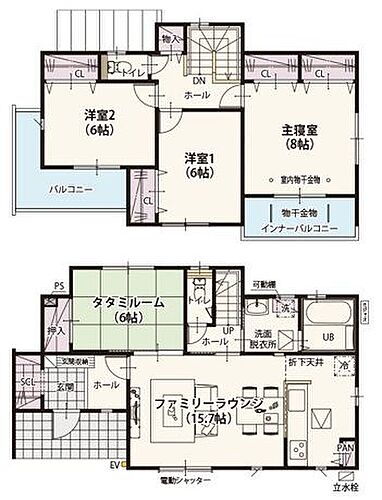 栃木県小山市若木町1丁目 小山駅 新築一戸建て 物件詳細