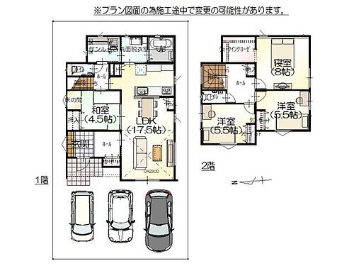 石川県能美市福岡町2号地 ロ27番4 新築一戸建て 物件詳細