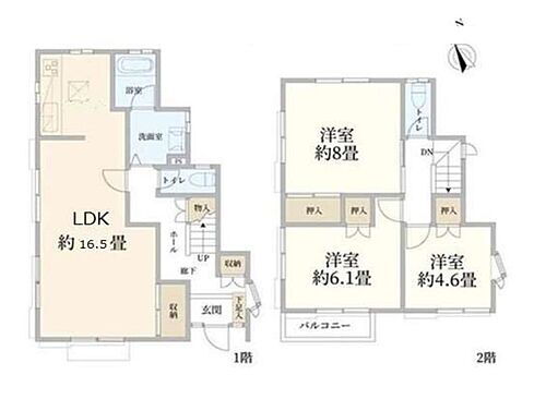 神奈川県海老名市国分北１丁目 2990万円 3LDK