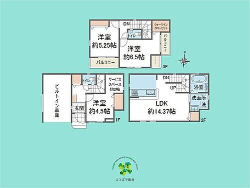 埼玉県川口市前川町4丁目 蕨駅 新築一戸建て 物件詳細