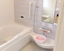 磐田市福田　１号棟　ＨＭ 同仕様建物の浴室。カラーは異なることがございます。