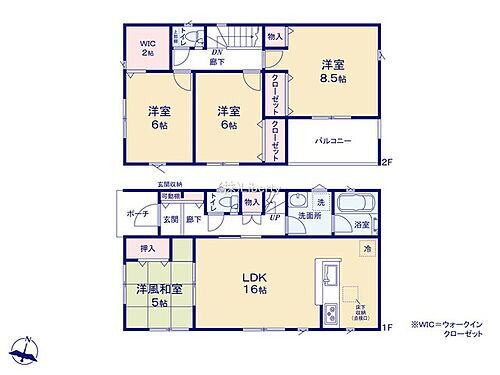 那珂市中里第１　新築戸建　３号棟