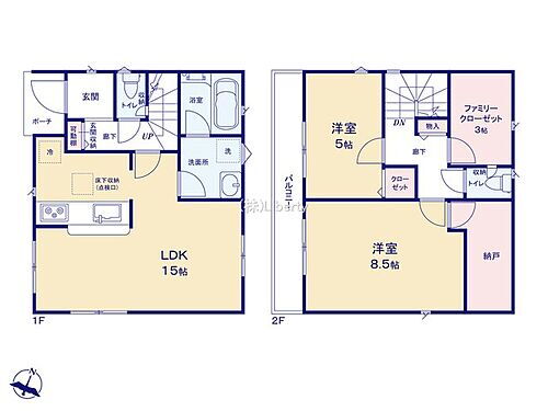 茨城県鹿嶋市大字宮津台 1588万円 2SLDK