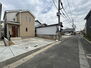 奈良市南京終町４丁目　新築一戸建て　１号棟 前道の様子です