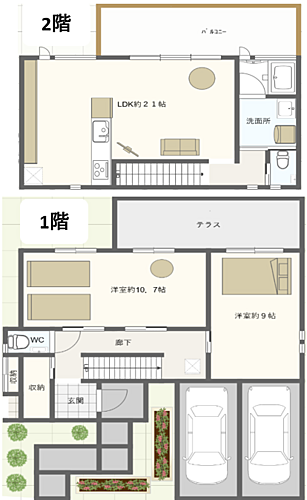 下地字上地　与那覇湾戸建て