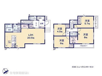 高崎市中豊岡町３期　２号棟 図面と異なる場合は現況を優先