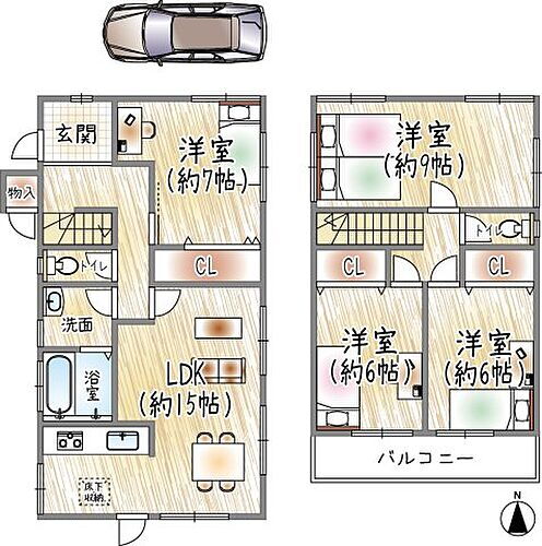 兵庫県川西市清流台 1580万円