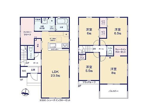 群馬県高崎市上佐野町440-2 佐野のわたし駅 新築一戸建て 物件詳細