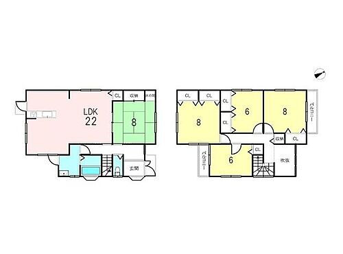 滋賀県湖南市吉永 1890万円