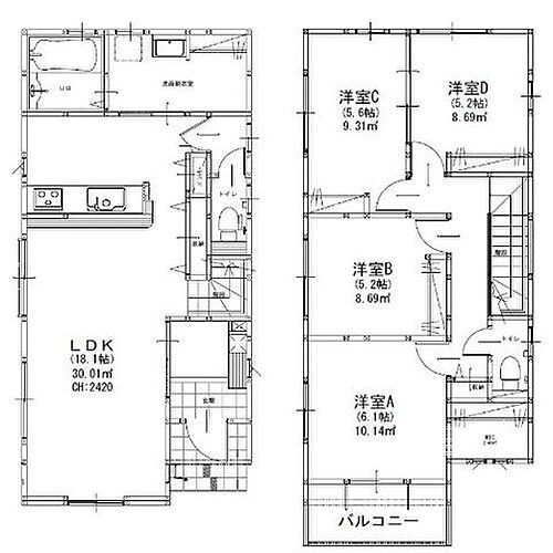 福岡県春日市紅葉ヶ丘西５丁目 3798万円