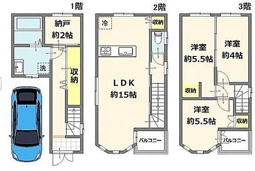 大阪府東大阪市長堂２丁目 中古住宅