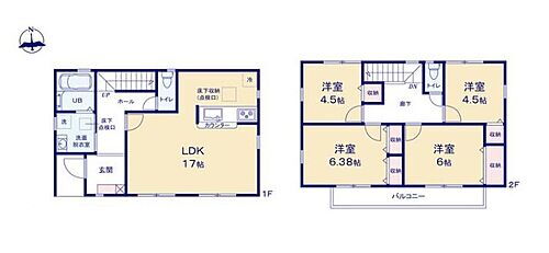 千葉県千葉市緑区あすみが丘１丁目 3990万円 4SLDK