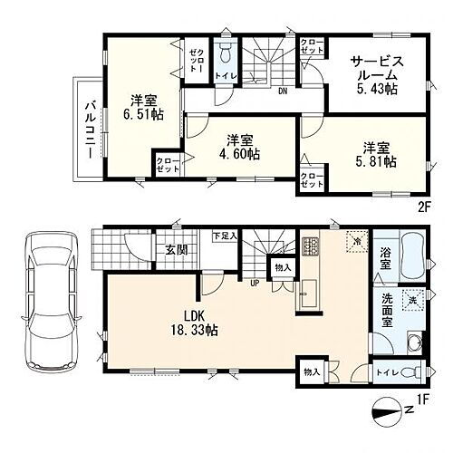 神奈川県横浜市港南区大久保３丁目 4680万円 3SLDK