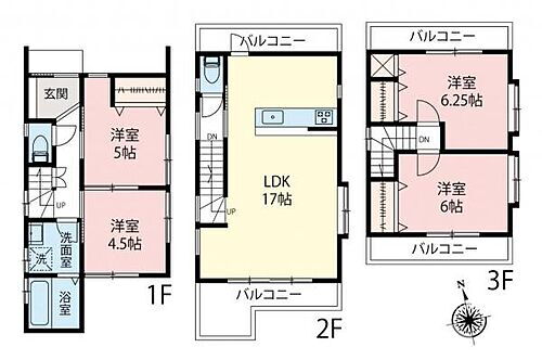 埼玉県東松山市松葉町１丁目 2380万円 4LDK