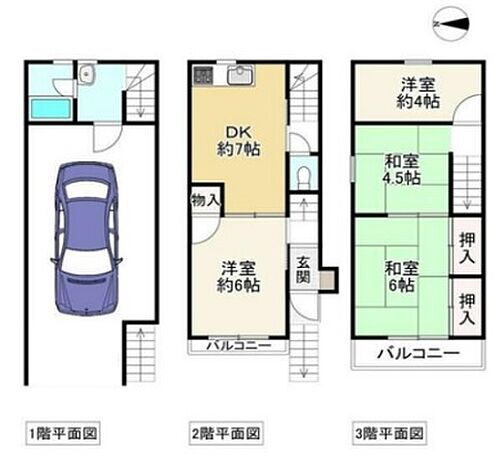 大阪府門真市三ツ島４丁目 中古住宅