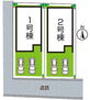 松原市南新町　第１期　新築一戸建て 区画図