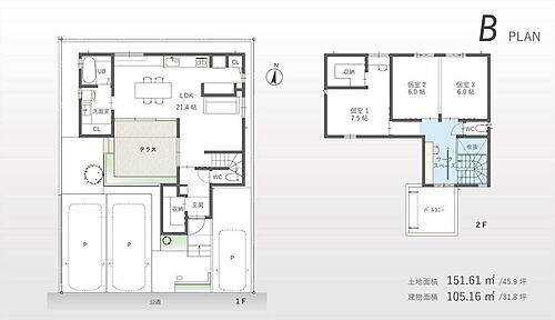 愛知県津島市大和町2丁目126 津島駅 新築一戸建て 物件詳細