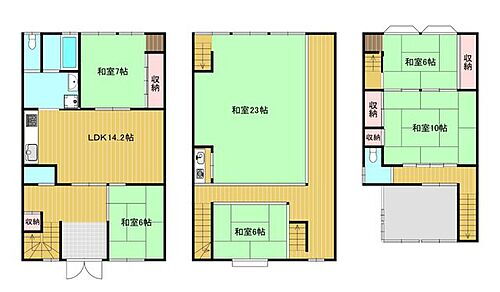 大阪府大阪市生野区桃谷４丁目 2650万円