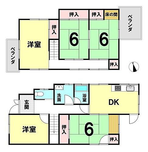 和歌山県和歌山市六十谷 500万円