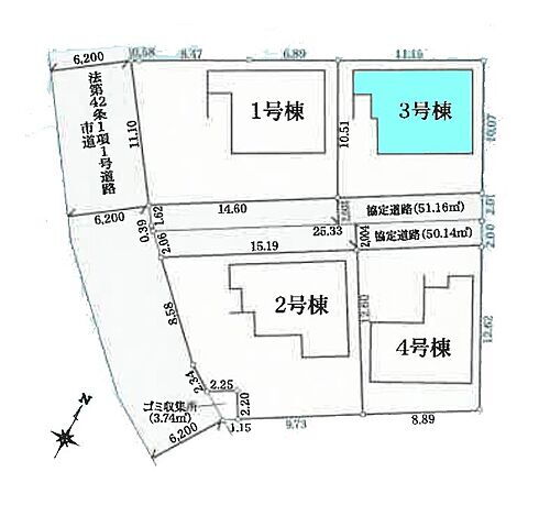 千葉県野田市三ツ堀 梅郷駅 新築一戸建て 物件詳細