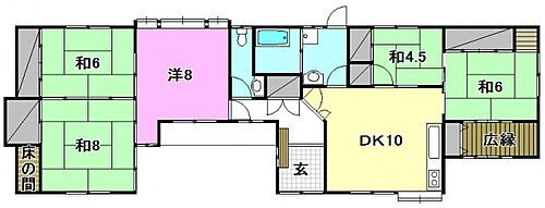 愛媛県松山市畑寺３丁目 1980万円 5LK