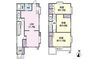 川越市的場新町　中古戸建 全居室約7.5帖とゆとりある広さの間取りになっています。