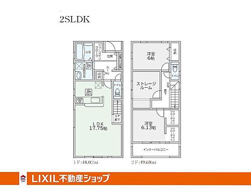 ＬＩＶＥＬＥ　ＧＡＲＤＥＮ　Ｓ　小倉南区田原新町　２号棟 2SLDK、家事動線に優れた間取りです。