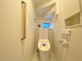 ＧＲＡＦＡＲＥ　小倉南区下曽根　２号棟 エコ技術を搭載した温水洗浄便座ウォシュレットトイレです（2024年3月15日撮影）