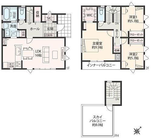 千葉県富里市七栄 中古住宅