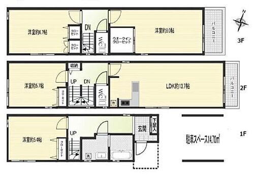 神奈川県横浜市磯子区坂下町 中古住宅