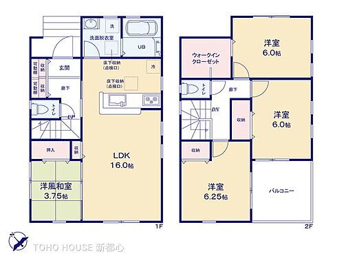 埼玉県越谷市大字大里 大袋駅 新築一戸建て 物件詳細