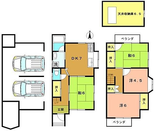 京都府京都市南区久世大薮町 1598万円 4SDK