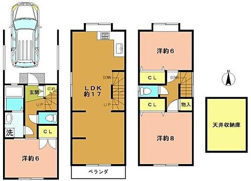 京都府京都市右京区梅津開キ町 中古住宅