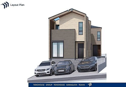 埼玉県川口市大字道合 3480万円 3SLDK
