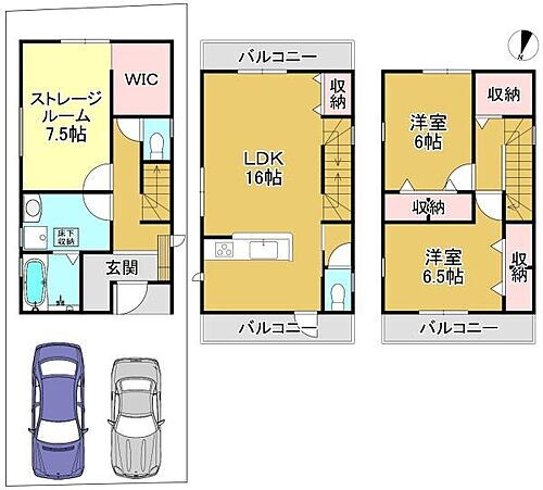 大阪府堺市西区上野芝向ヶ丘町２丁 3480万円 2SLDK