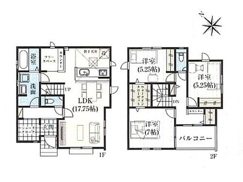埼玉県坂戸市にっさい花みず木6丁目 3390万円 3LDK
