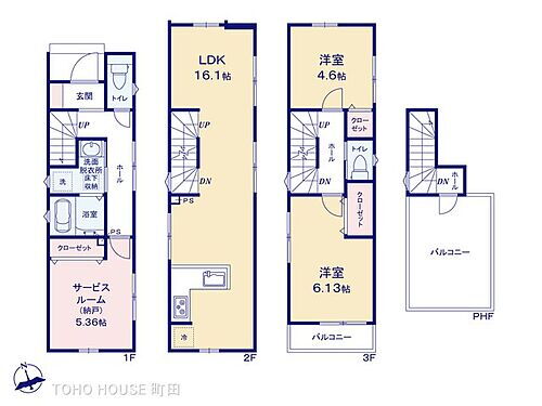 東京都世田谷区若林３丁目 若林駅 新築一戸建て 物件詳細