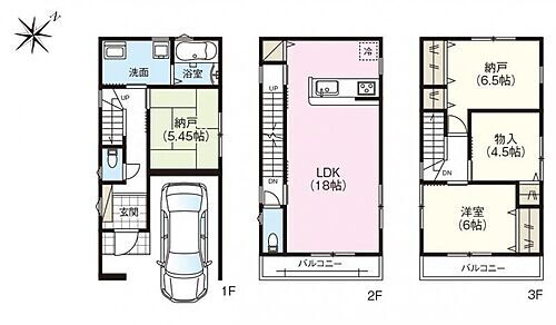 ファーストタウン東大阪市第１森河内東　２号棟 ☆2号棟図面☆